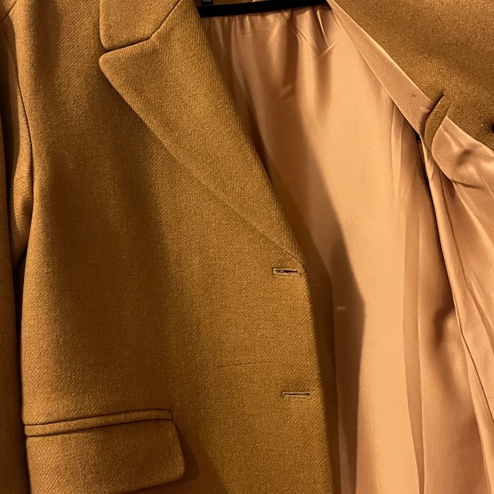MADEWELL women’s wool and cashmere blend long coat jacket / overcoat, size small - Picture 5 of 5
